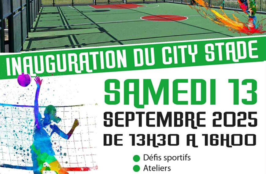 Inauguration du City-Stade – 13 septembre 2025