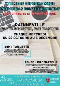 Lire la suite à propos de l’article Atelier Informatique – Octobre à Décembre 2025
