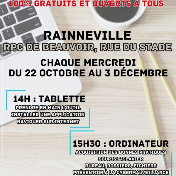 Atelier Informatique – Octobre à Décembre 2025