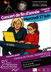 Lire la suite à propos de l’article Concert de piano – Mercredi 17 Juin 2026