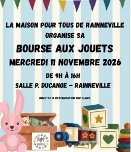 Lire la suite à propos de l’article Bourse aux jouets – Mercredi 11 Novembre